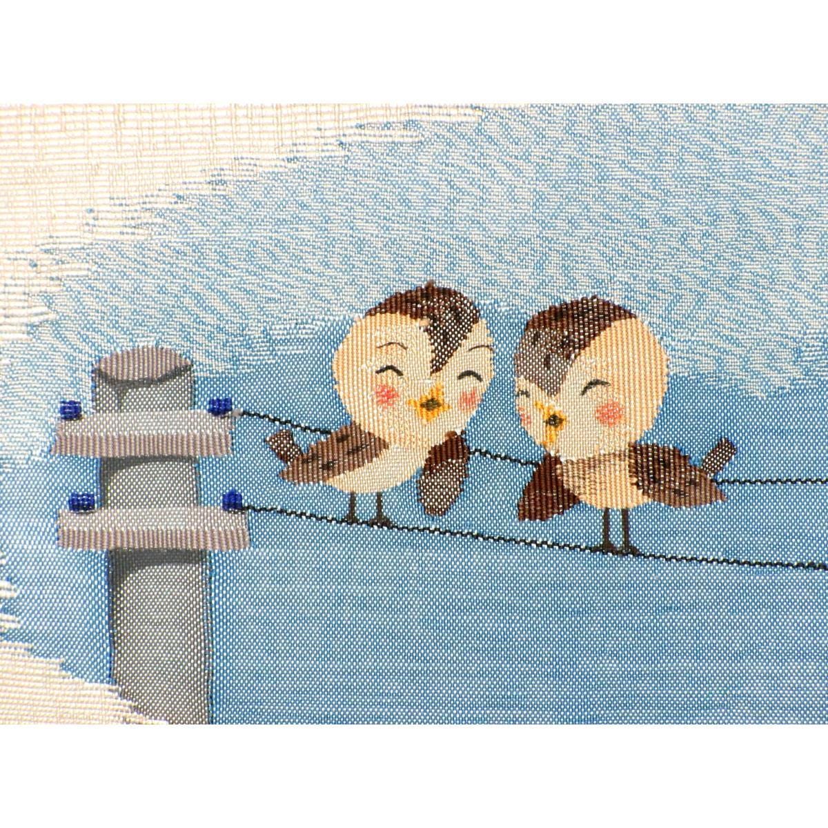 【未使用品】名古屋帯　すくい織