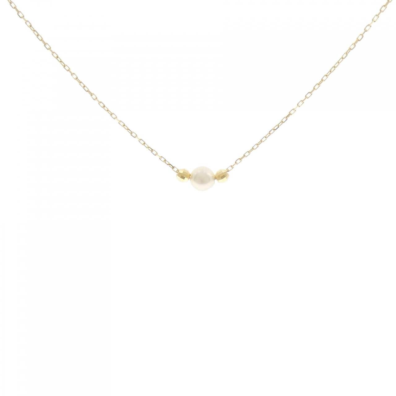 K18YG アコヤパール ネックレス 5.0mm