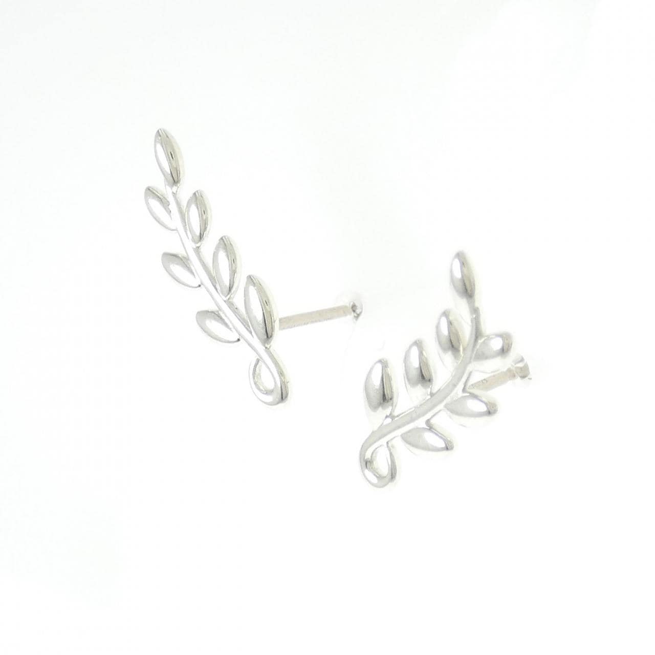 ティファニー オリーブリーフ クライマー ピアス