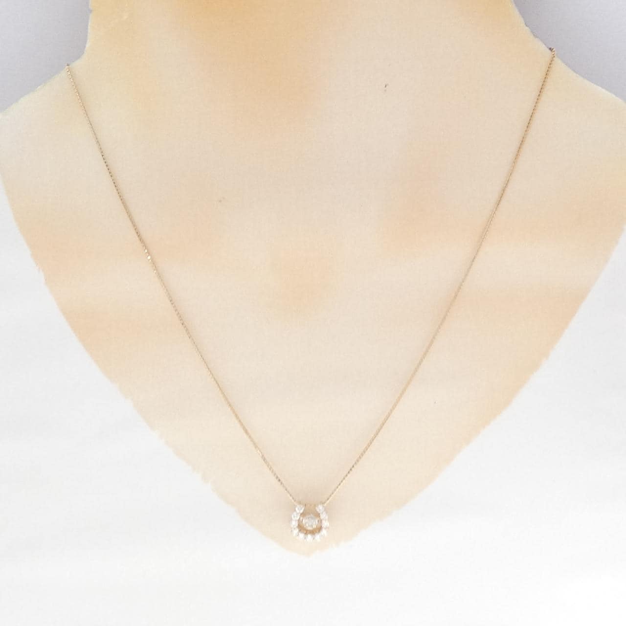 K18PG ダイヤモンド ネックレス 0.50CT