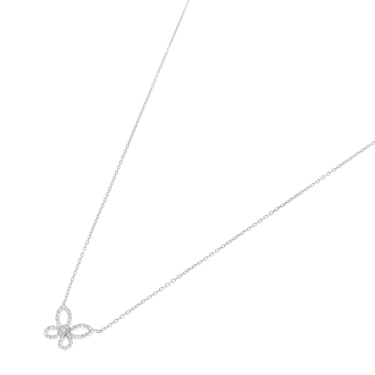 グラフ ミニ バタフライ シルエット ネックレス