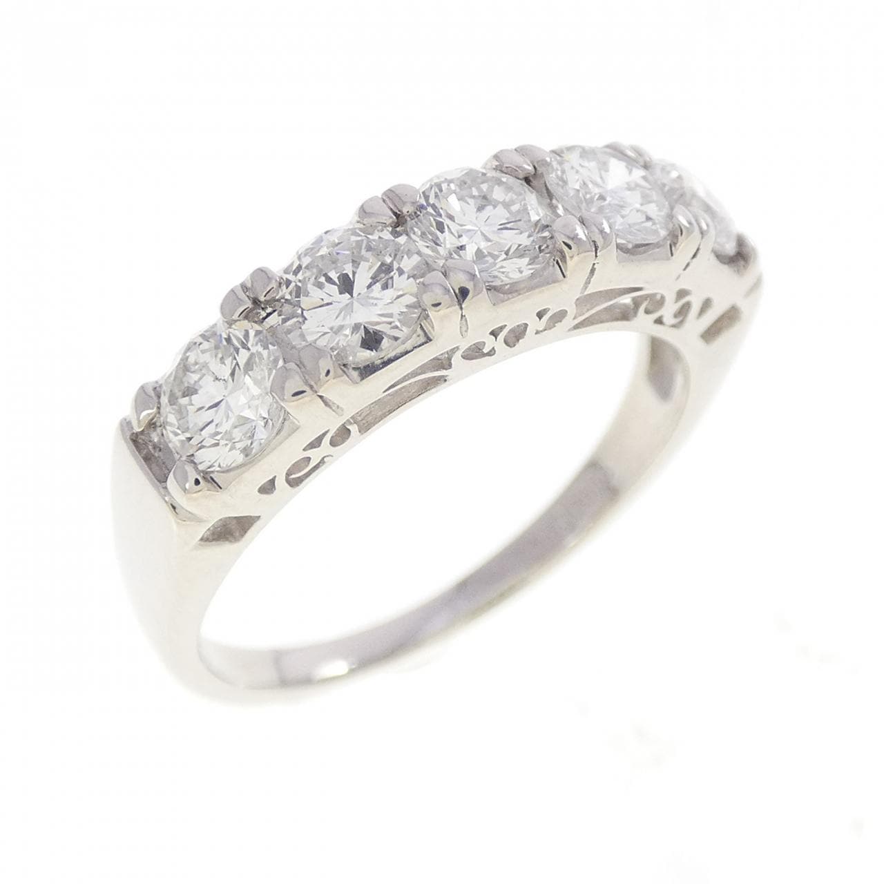 PT900 ダイヤモンド リング 1.00CT