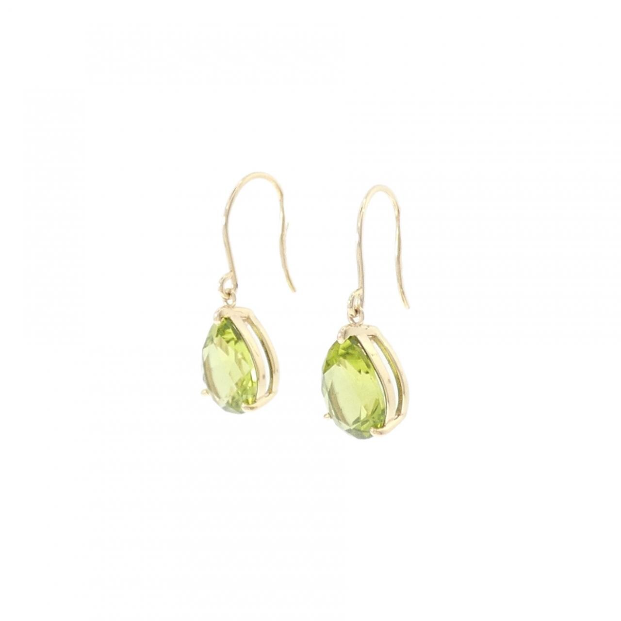 4゜C ペリドット ピアス
