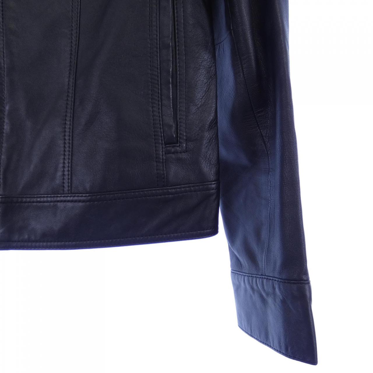 theory theory leather blouson