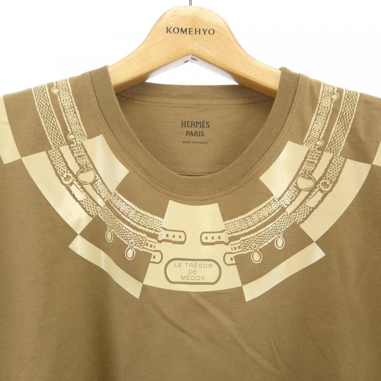 エルメス HERMES カルトゥッシュ LE TRESOR DE MEDOR 2H4612DU Tシャツ