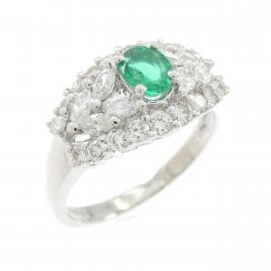 PT900 エメラルド リング 0.47CT