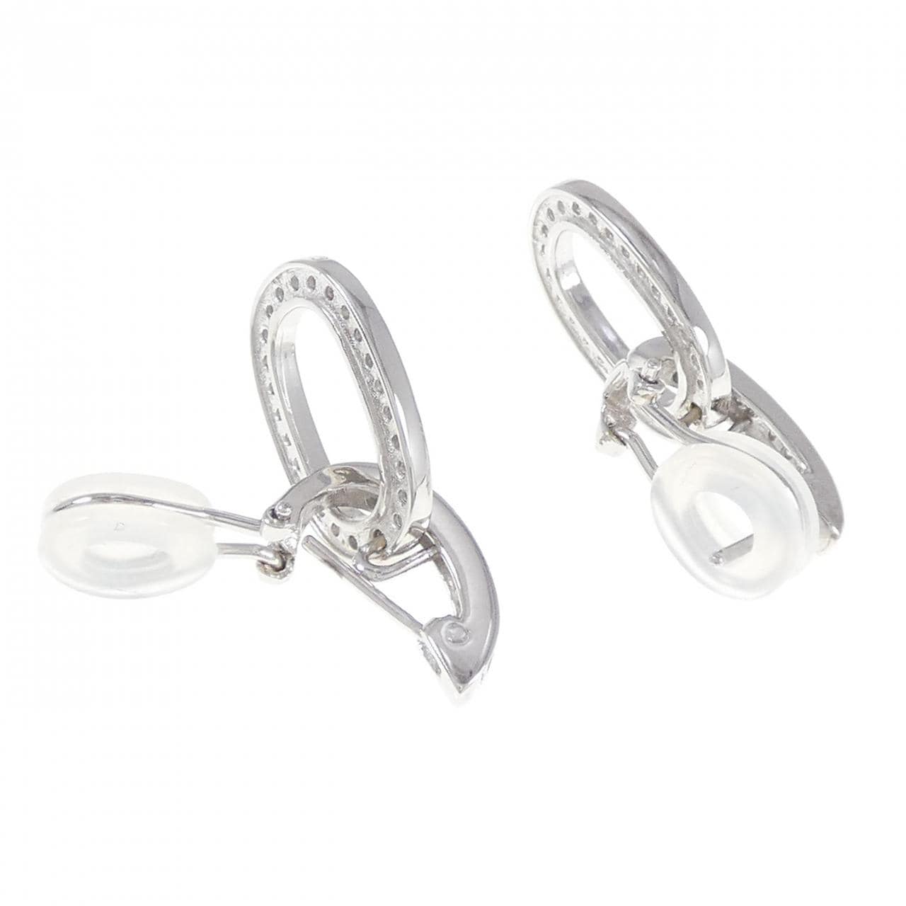 K18WG Diamond Earrings 0.66CT