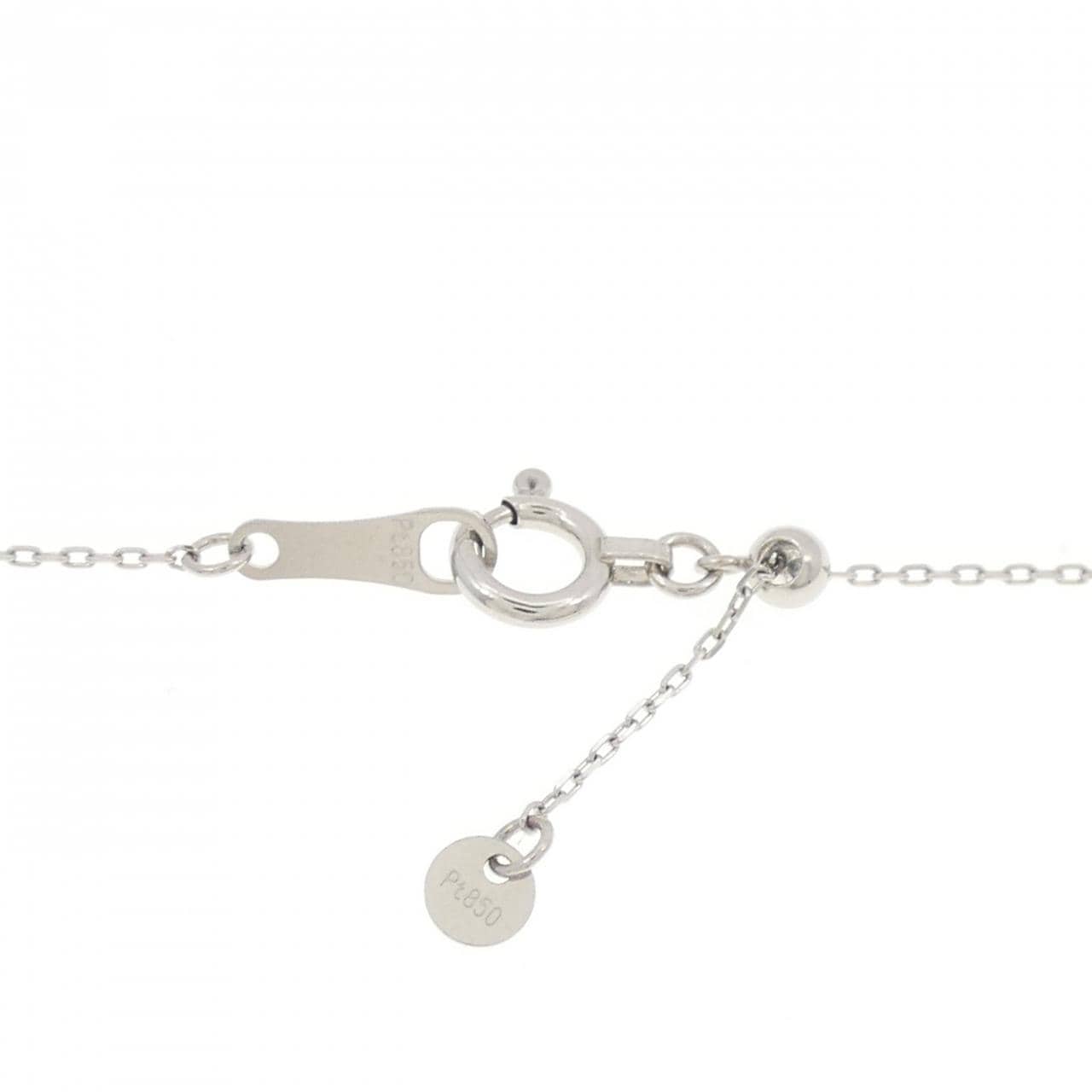 【新品】PT900/PT850 ダイヤモンド ネックレス 0.30CT