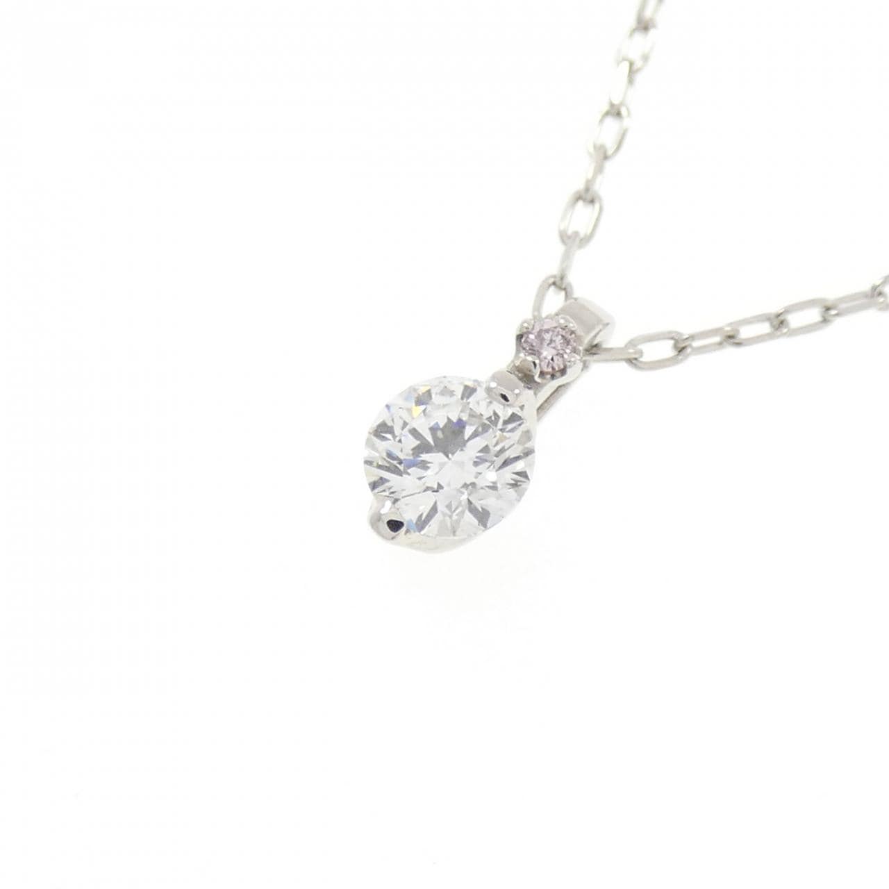 PT900/PT850 ダイヤモンド ネックレス 0.260CT D VVS2 3EXT H&C