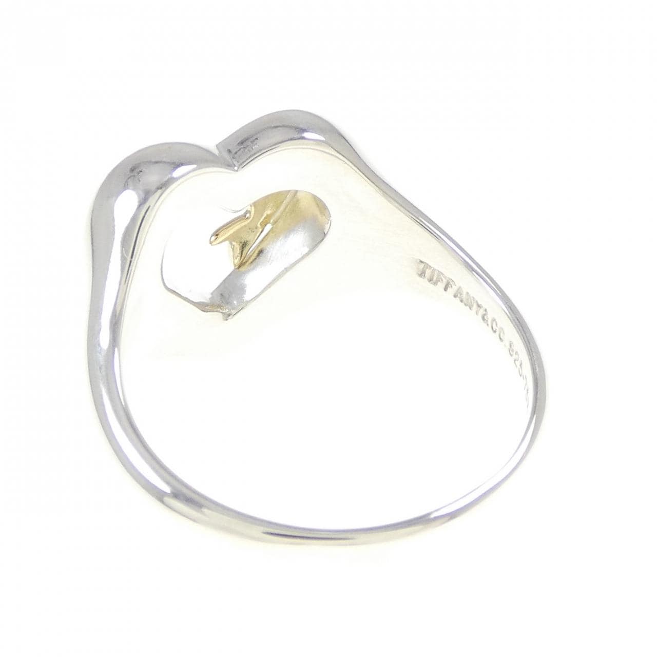 [vintage] TIFFANY 925/750YG ring