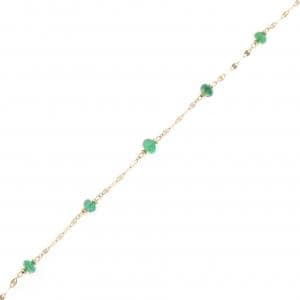 K18YG エメラルド ブレスレット 2.20CT