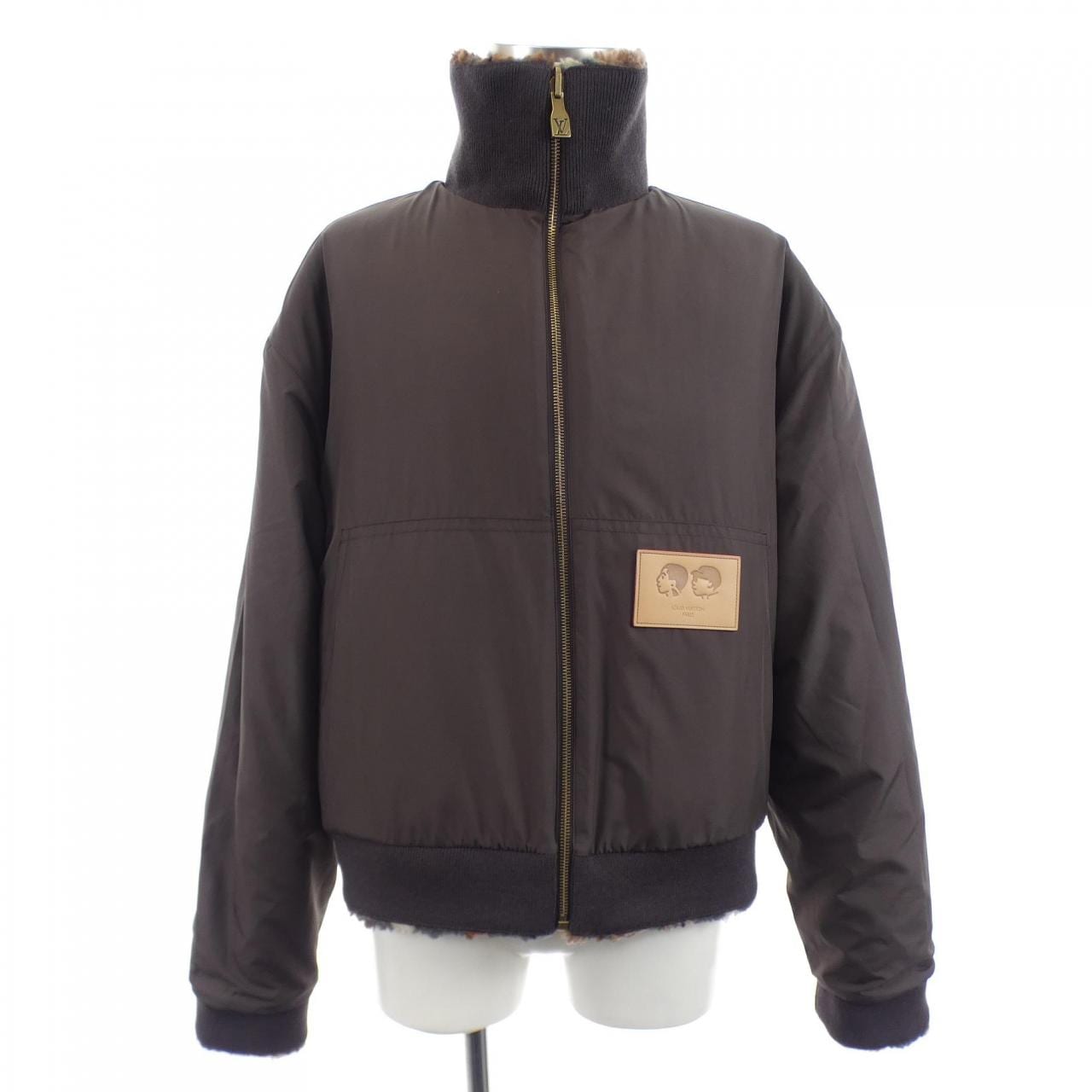 LOUIS VUITTON Vuitton 雙面抓絨外套 HTY62WXMC