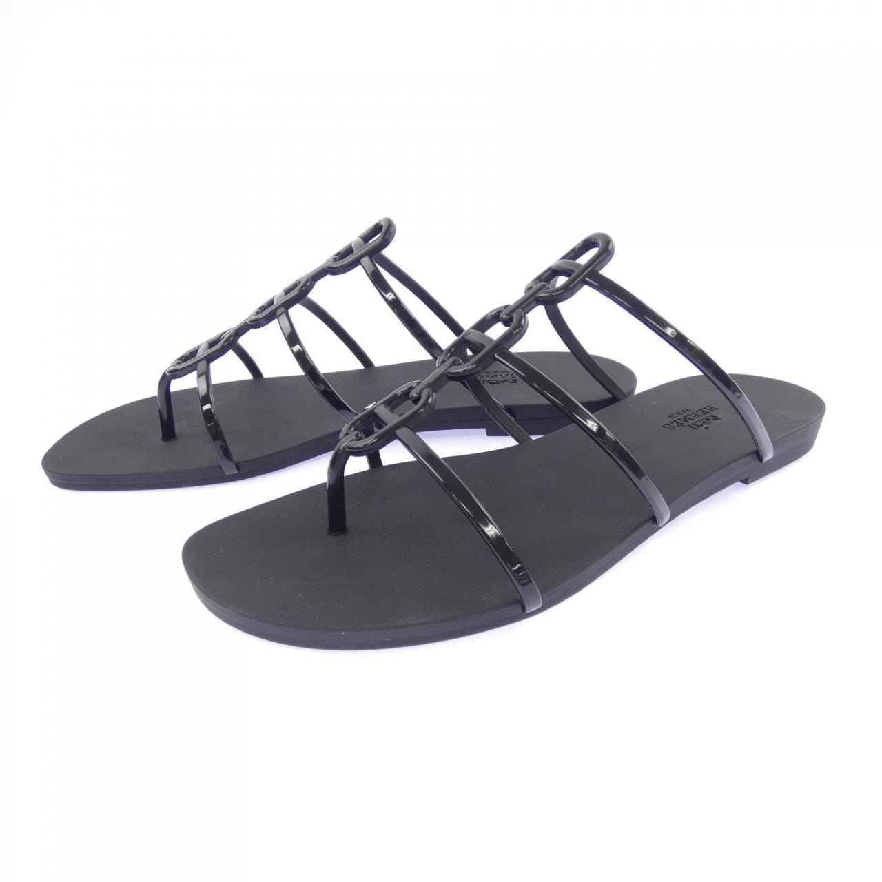 エルメス HERMES ミコノス MYKONOS シェーヌダンクル 261179Z サンダル