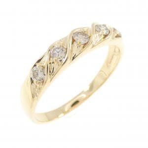 K18YG ダイヤモンド リング 0.30CT