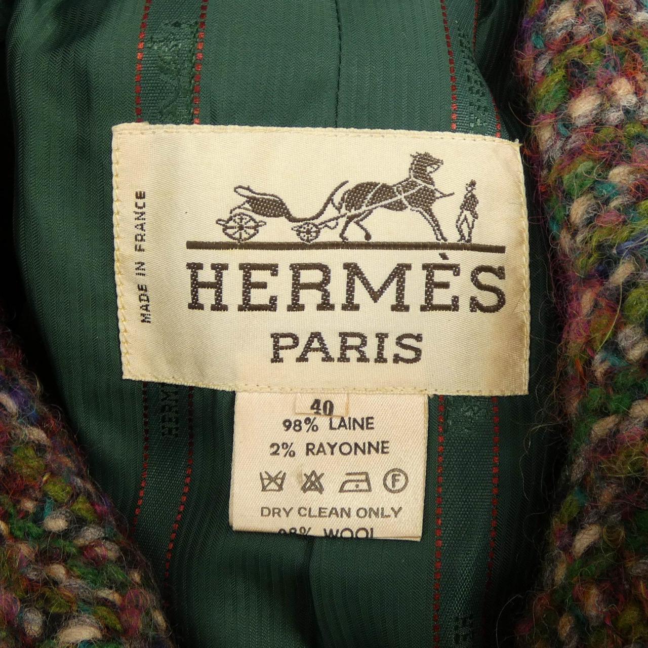 【ヴィンテージ】エルメス HERMES コート