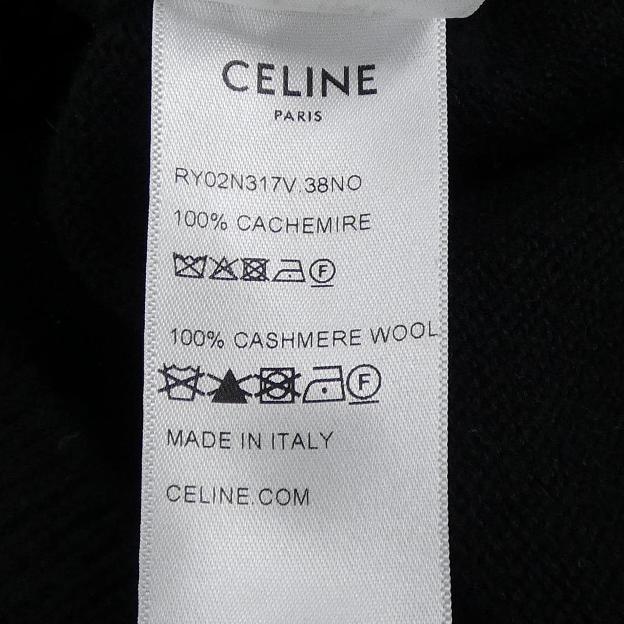 セリーヌ CELINE TRIOMPHE EMBROIDERY RY02N317V ニット