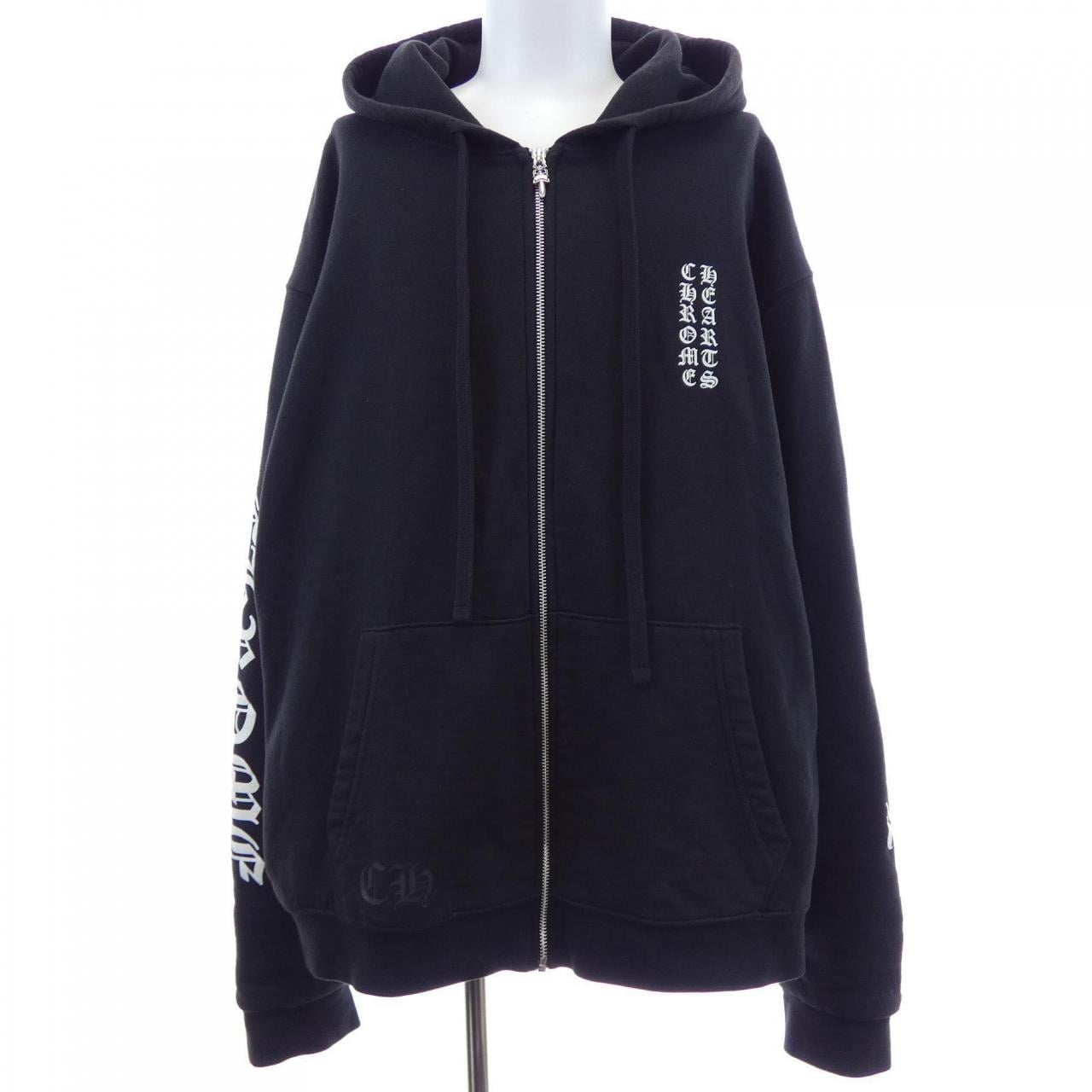 クロムハーツ CHROME HEARTS ヴァーティカルロゴ VERTICAL LOGO 408011885******457 パーカー