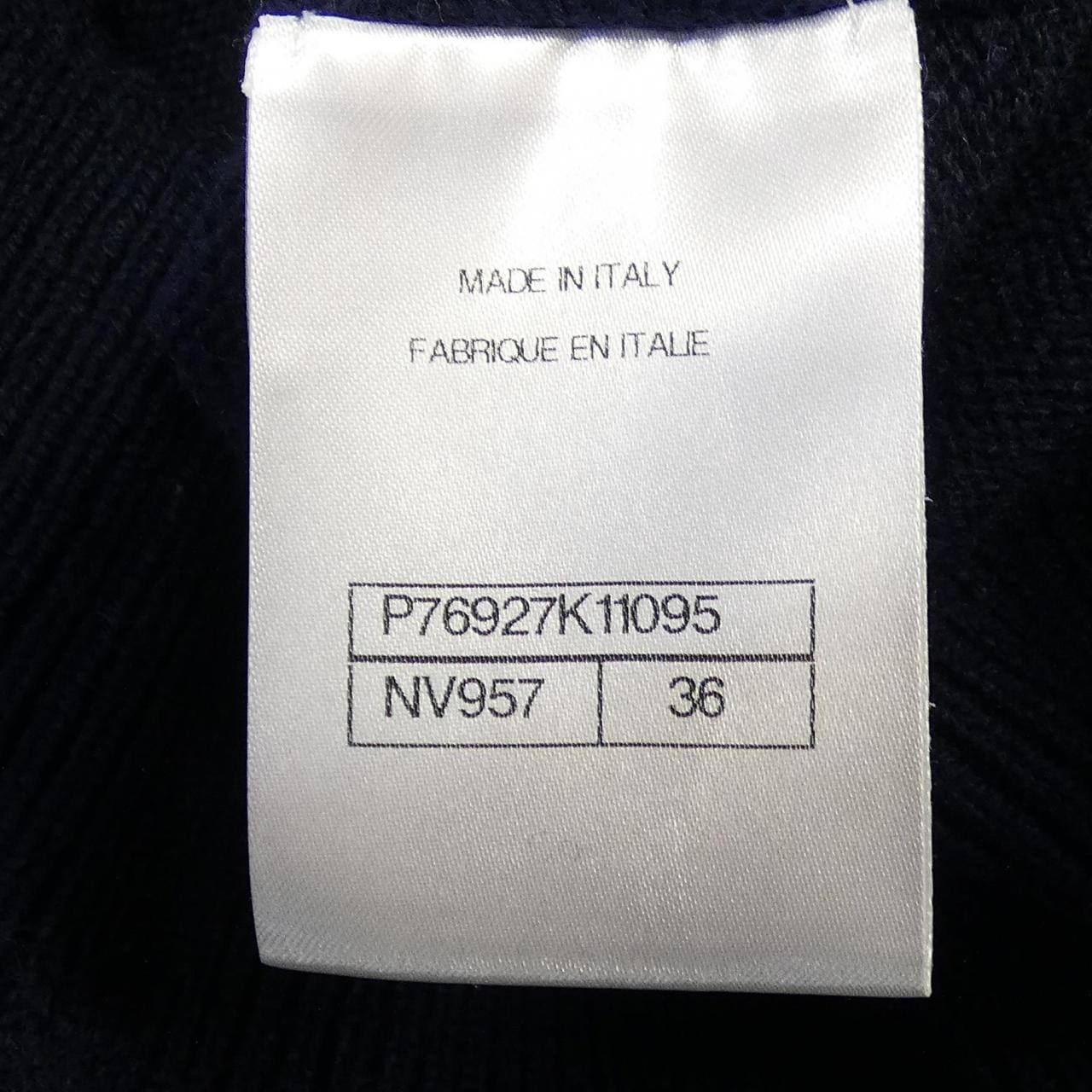 シャネル CHANEL LOOK30 P76927K11095 24P ニット