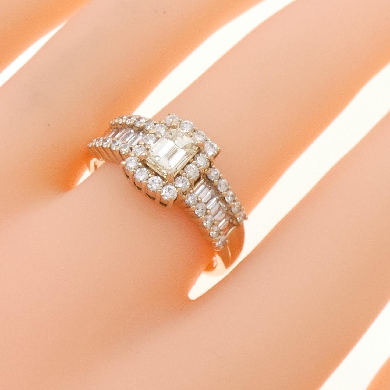 K18PG ダイヤモンド リング 0.510CT