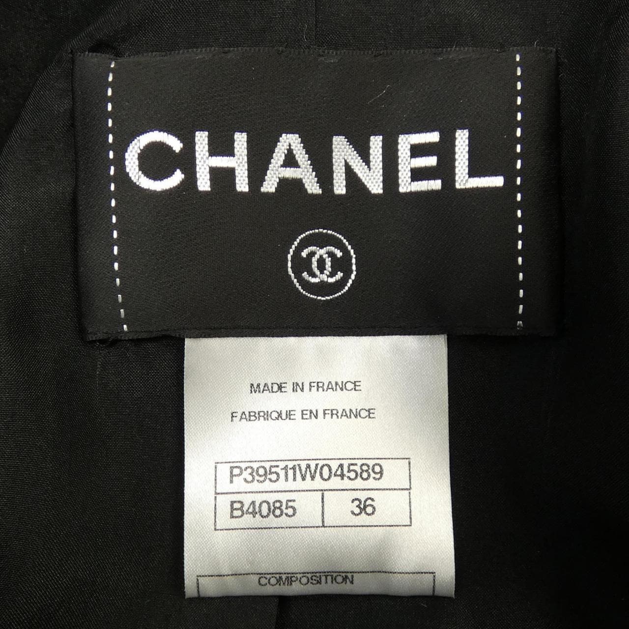 シャネル CHANEL P39511W04589 レザーコート