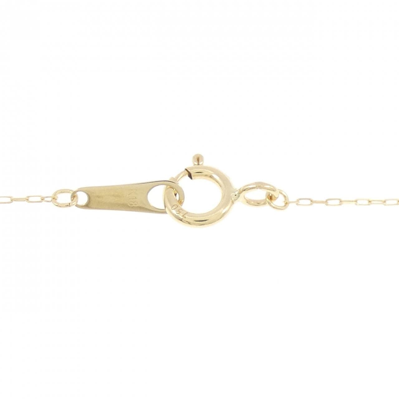 【新品】K18YG ダイヤモンド ネックレス 0.10CT