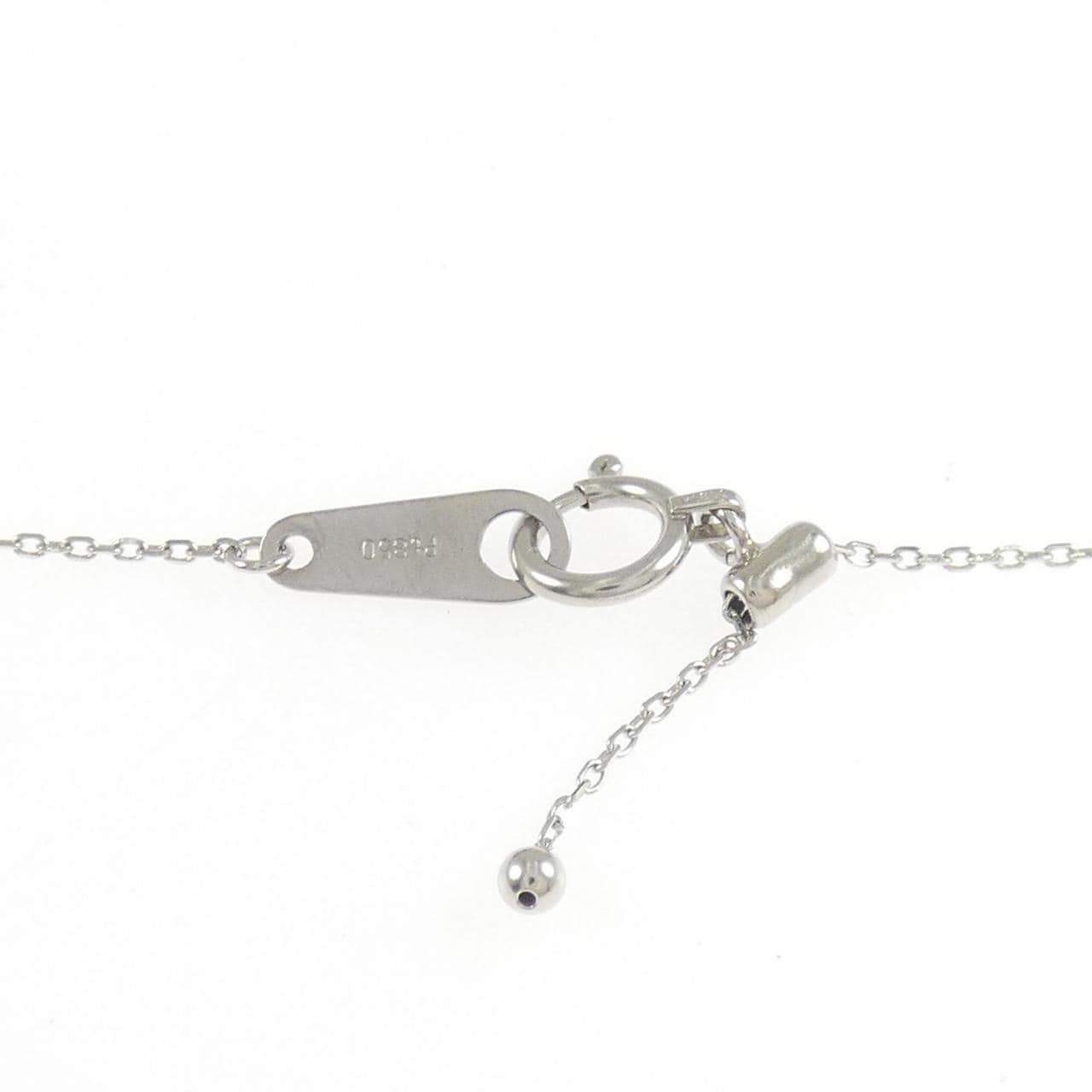 PT900/PT850 ルビー ネックレス 0.34CT