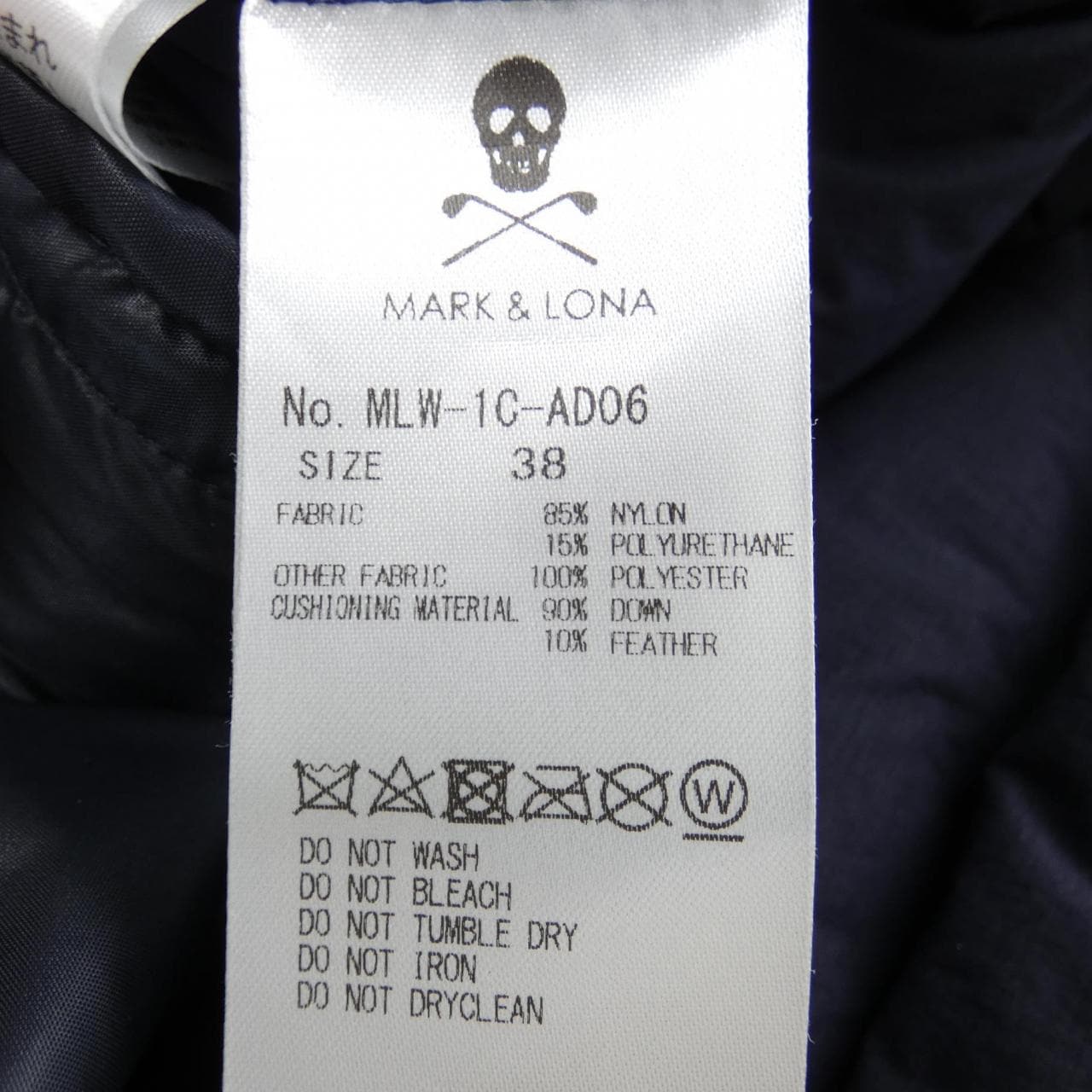 マークアンドロナ MARK&LONA ダウンジャケット
