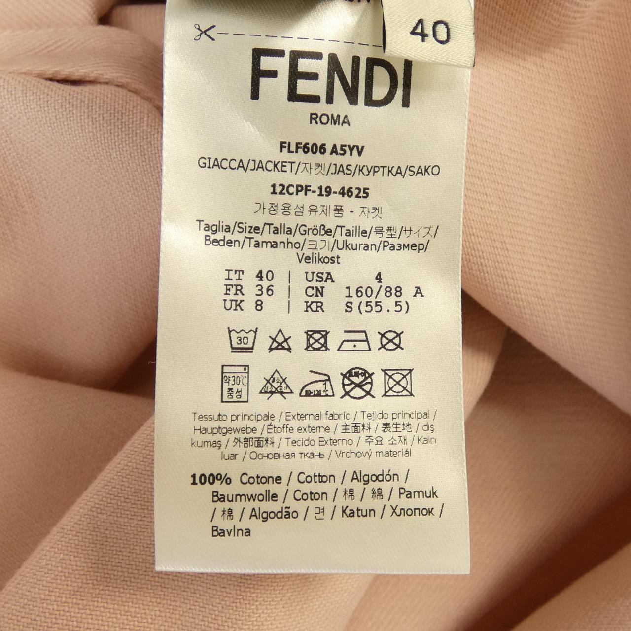 フェンディ FENDI FLF606 A5YV デニムジャケット