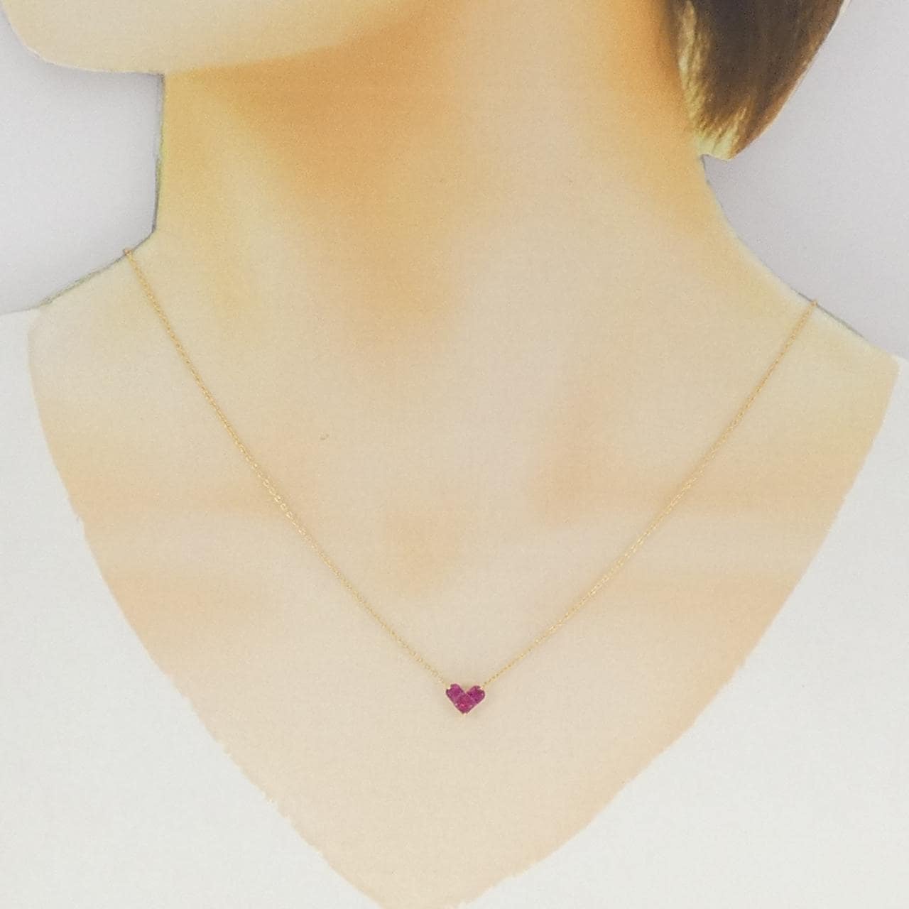 スタージュエリー ミステリアスハート 09年伊勢丹限定 ネックレス 0.50CT