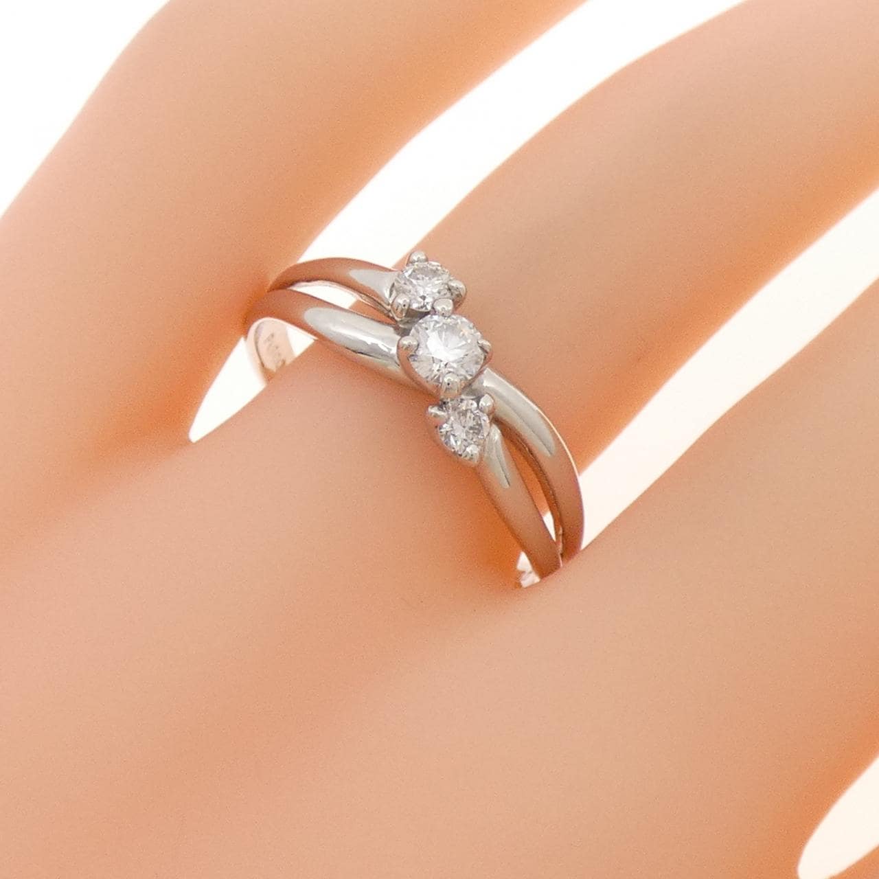 PT900 ダイヤモンド リング 0.30CT