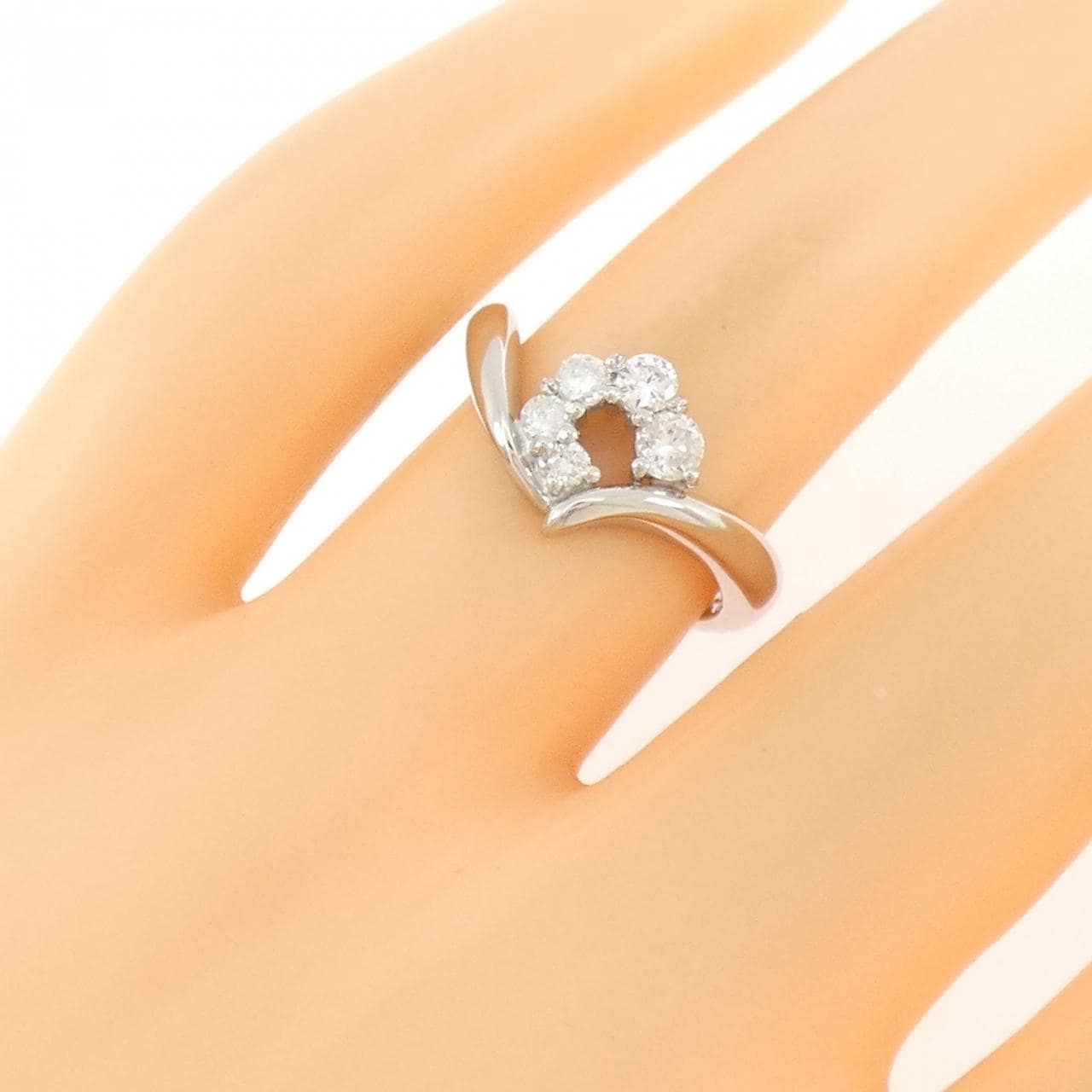 PT900 ダイヤモンド リング 0.31CT