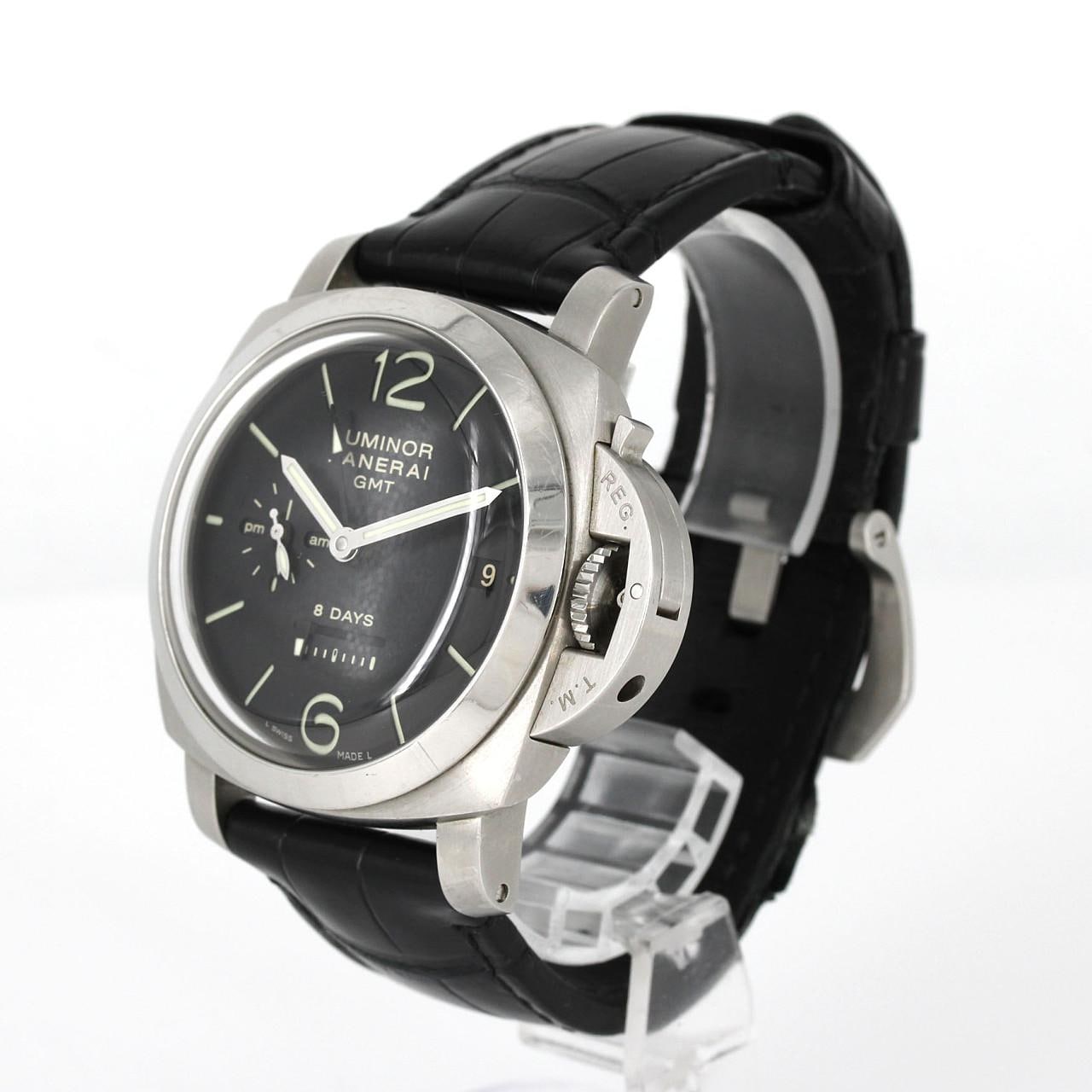 【ノーメンテナンス還元価格】パネライ ルミノール1950 8DAYS GMT PAM00233 SS 手巻