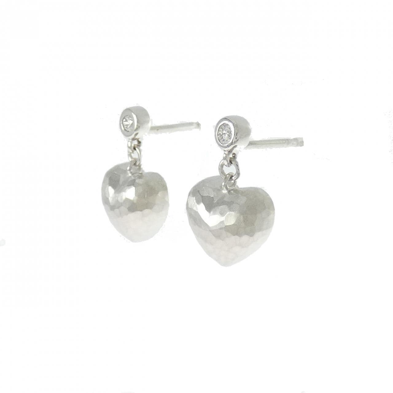 ティファニー ハマード　ハート ピアス