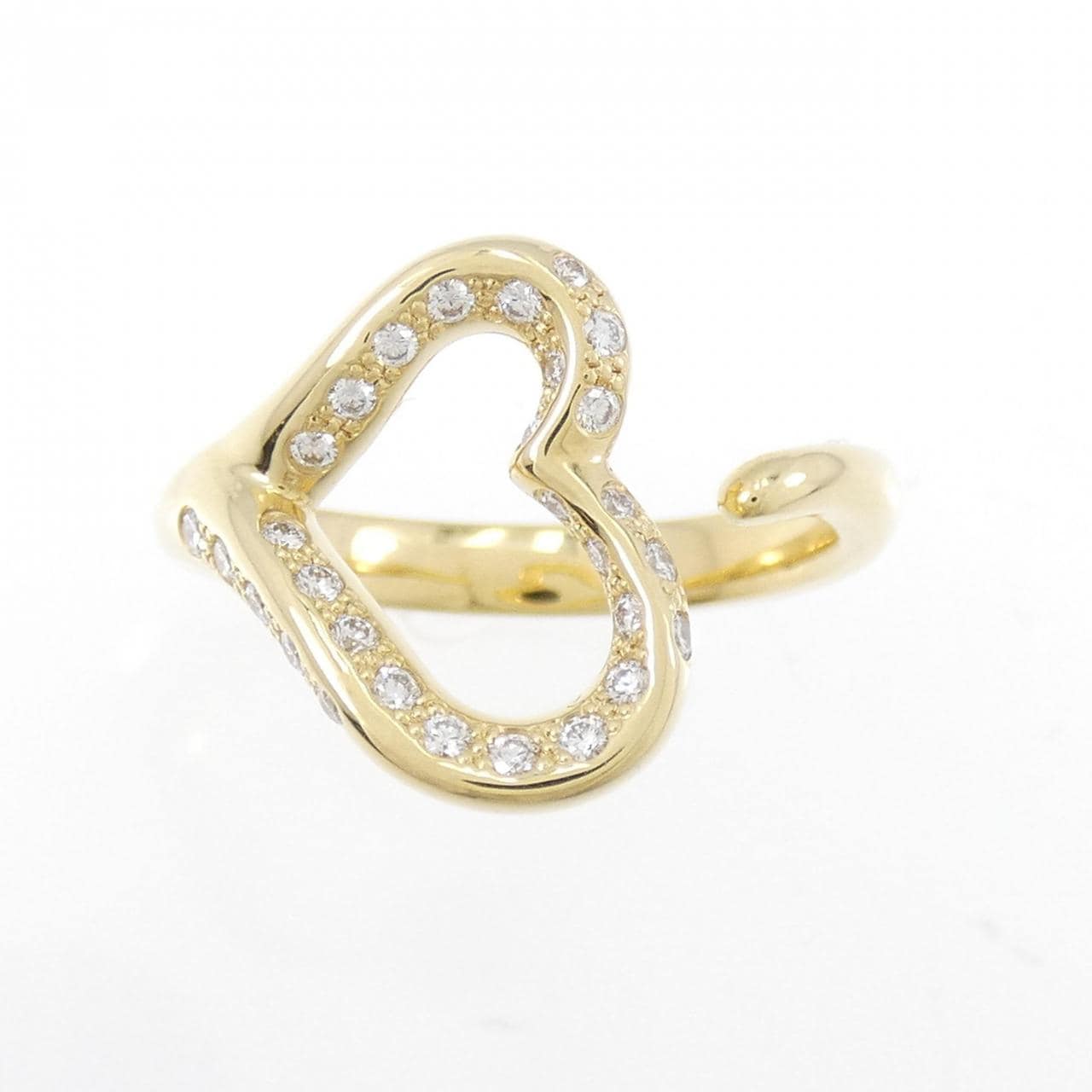 TIFFANY open heart形戒指 0.27CT