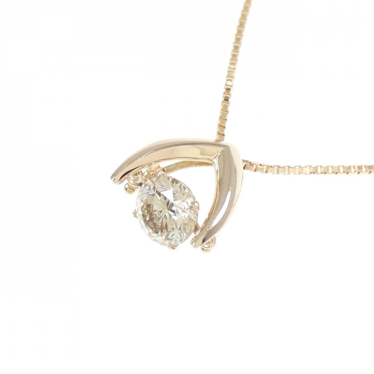 K18PG ダイヤモンド ネックレス 0.50CT