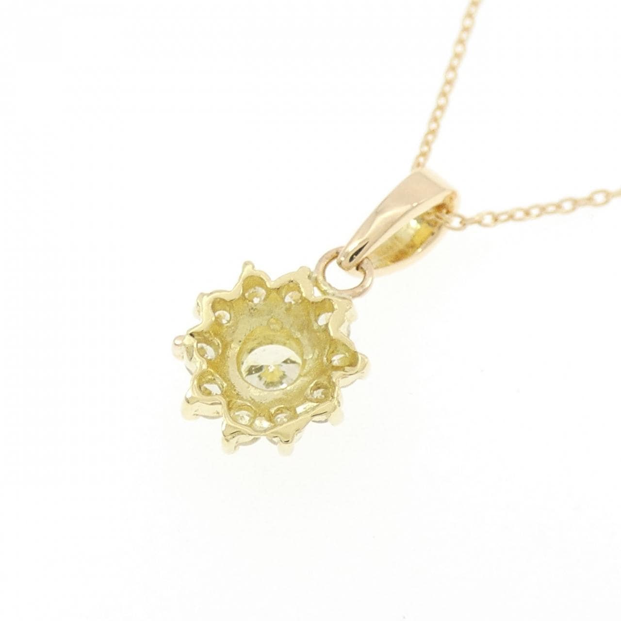 K18YG ダイヤモンド ネックレス