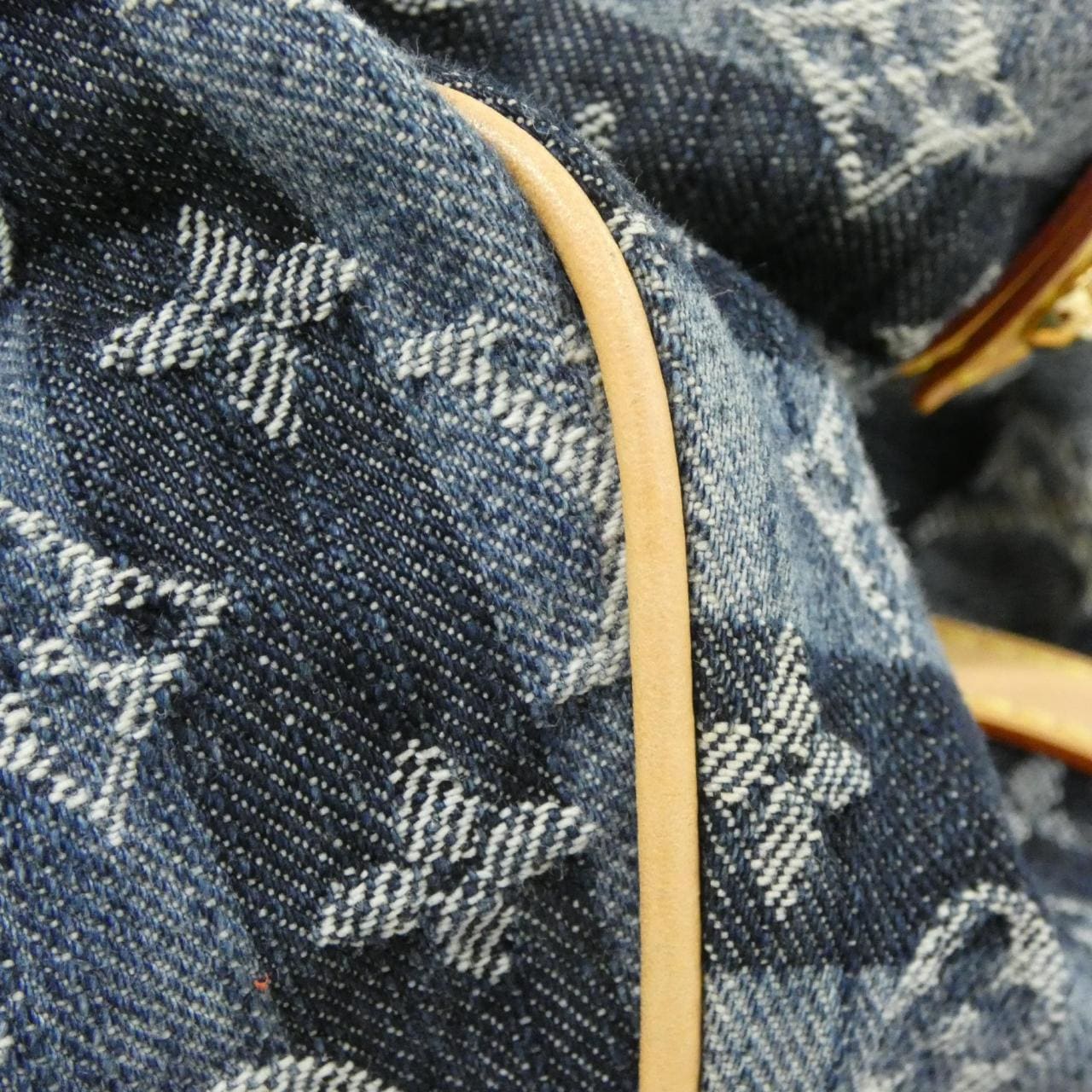 ルイヴィトン モノグラム デニム カバ レイエ GM M95336 バッグ