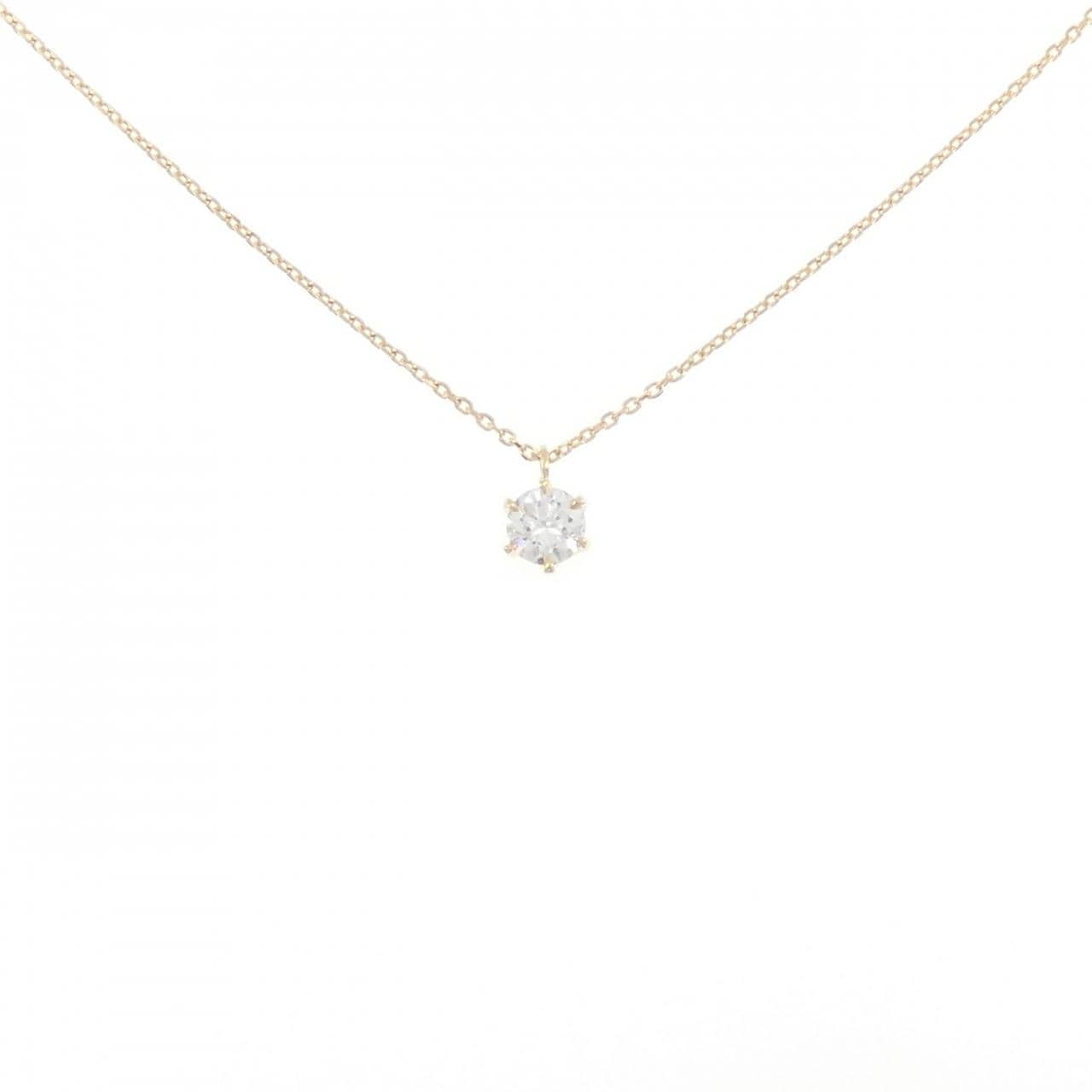 K18YG ダイヤモンド ネックレス 0.253CT G SI1 VG