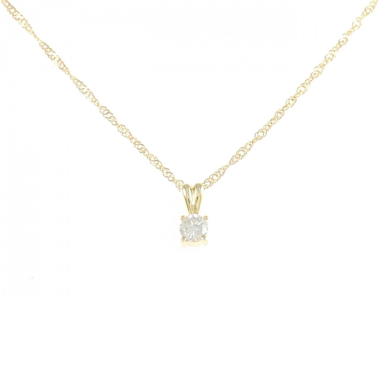 K18YG ダイヤモンド ネックレス 0.01CT