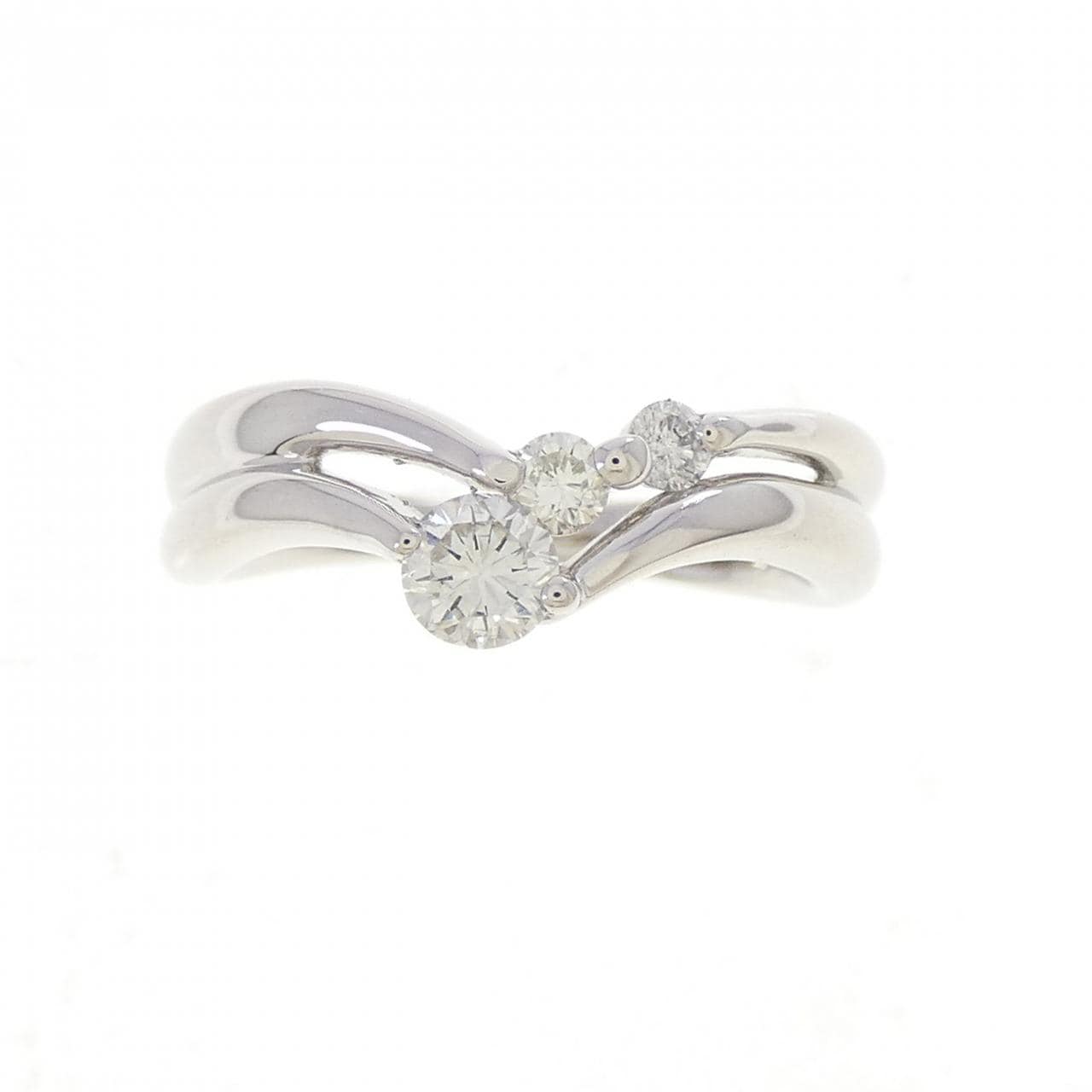 PT900 ダイヤモンド リング 0.40CT