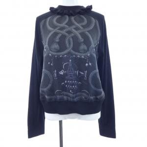 エルメス HERMES パルフロワリミックス PALEFROI 5H2803DL ツイルレーヌ ニット