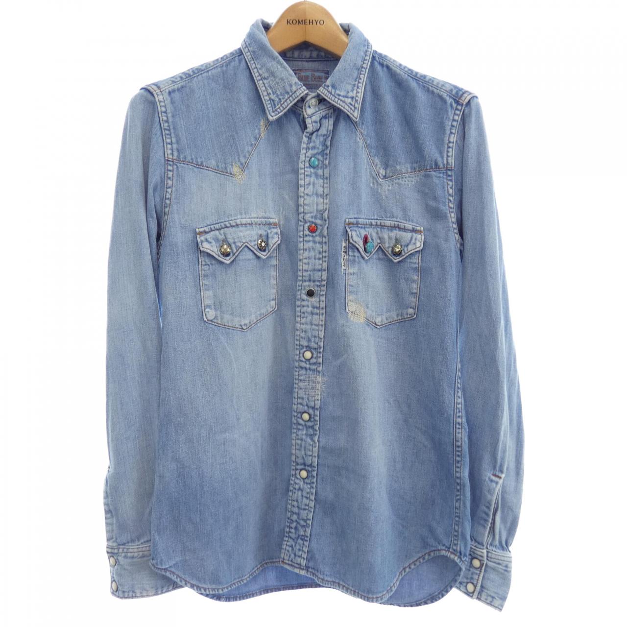 ブルーブルー BLUE BLUE シャツ