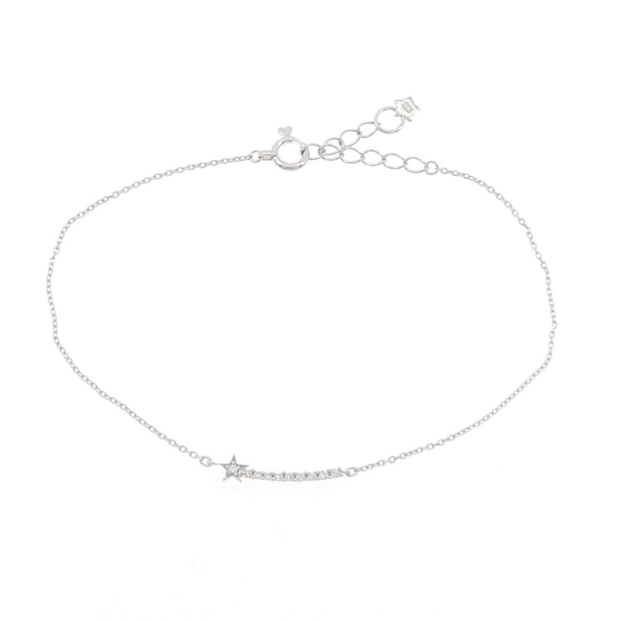スタージュエリー スター ダイヤモンド ブレスレット 0.04CT