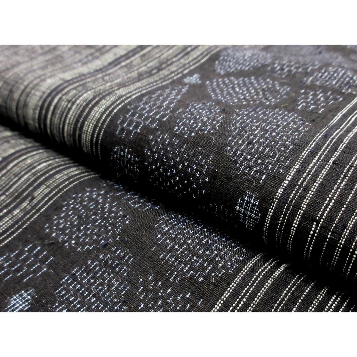 紬　証紙付　【本場結城紬】