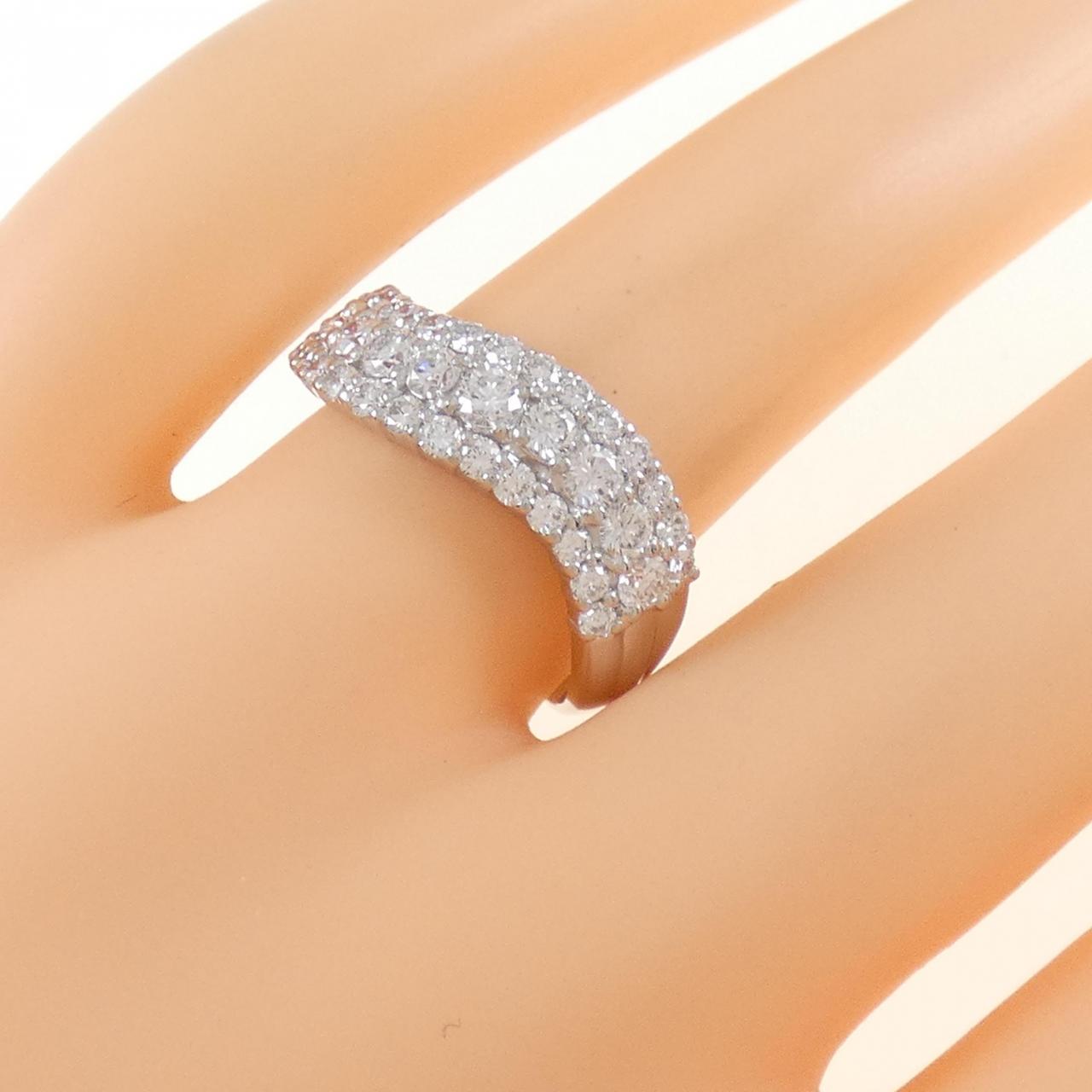 PT パヴェ ダイヤモンド リング 1.00CT