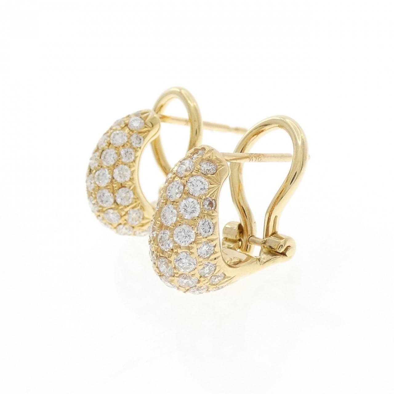 ワコウ ダイヤモンド ピアス 0.96CT