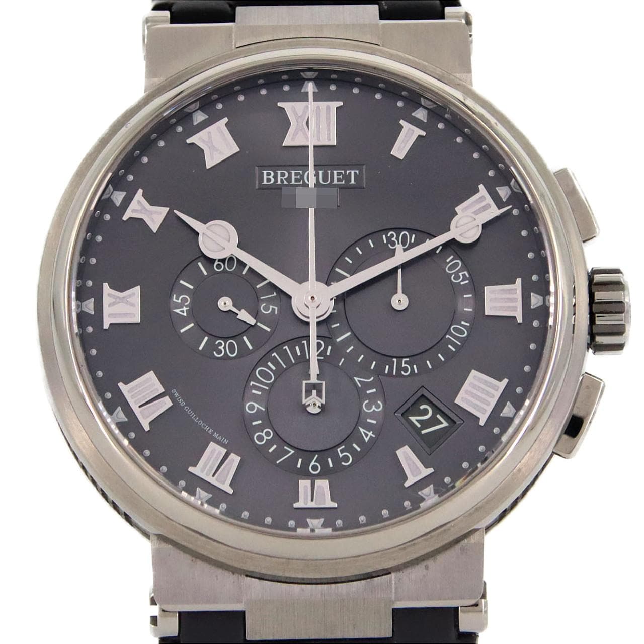 ブレゲ マリーンクロノグラフ TI 5527TI/G2/9WV TI 自動巻