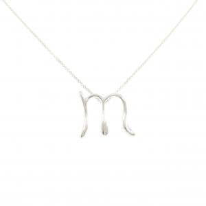 ティファニー レター ネックレス