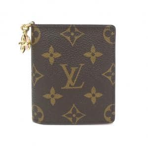 ルイヴィトン モノグラム ポケットウォレット LVチャーム M14718 財布