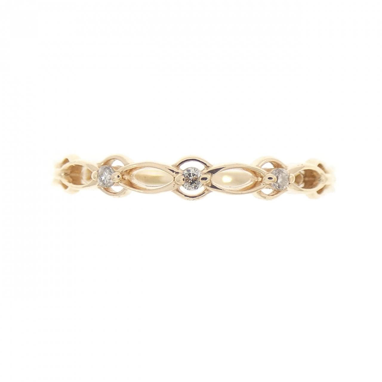 アガット ダイヤモンド リング 0.02CT